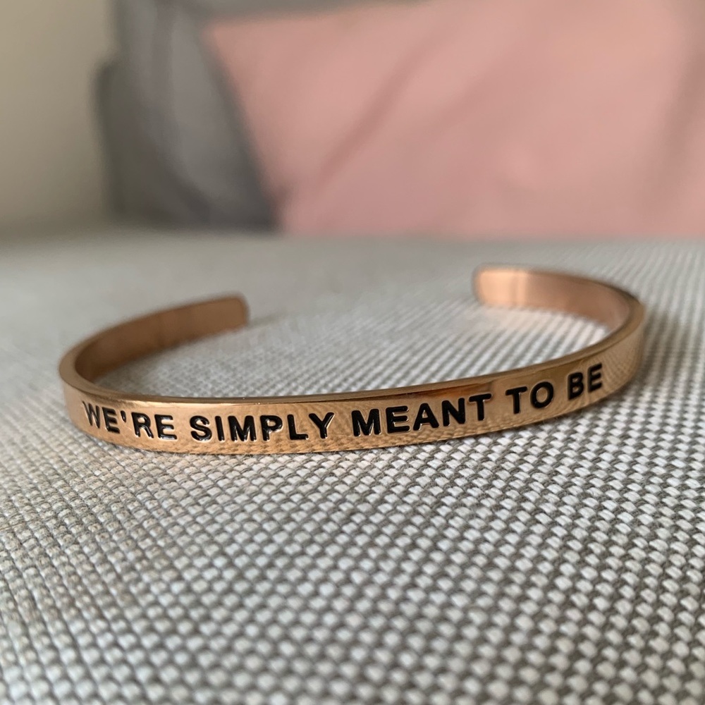 “We’re Simply Meant to Be” Disney Bracelet